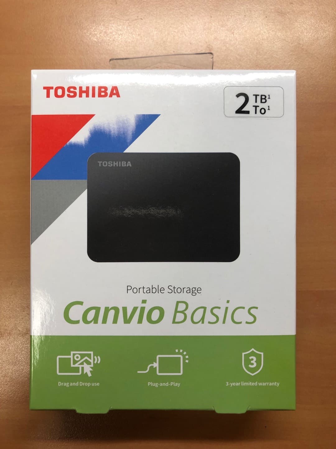 Toshiba 2T 行動硬碟